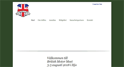 Desktop Screenshot of britishmotormeet.se